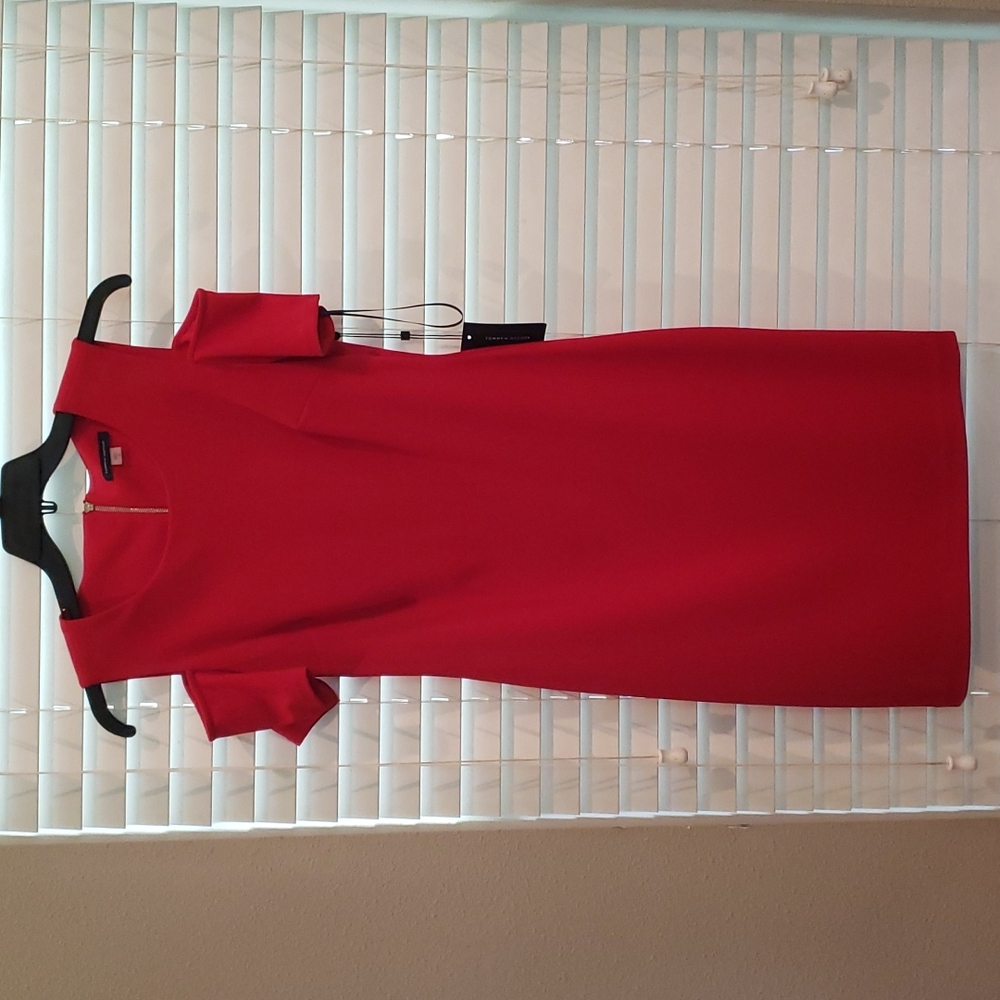 Tommy Hilfiger Red Dress size 8 NWT